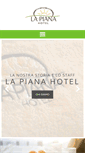 Mobile Screenshot of lapianahotel.it